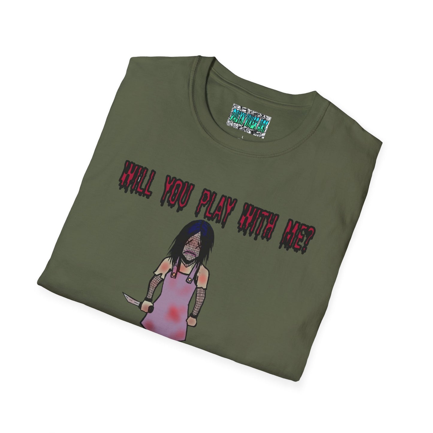 Will You Play With Me?  Unisex Softstyle T-Shirt