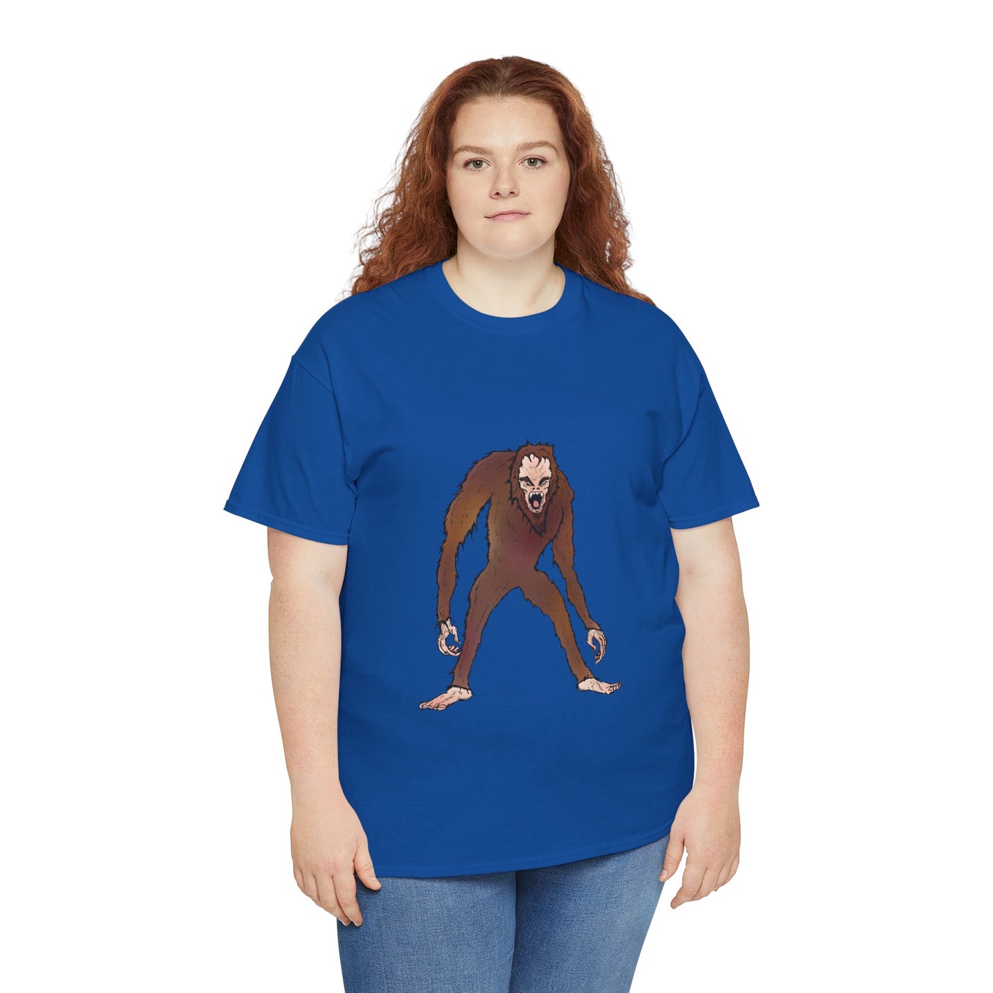 Bigfoot Sketch T‑Shirt — Retro Sasquatch Graphic Tee