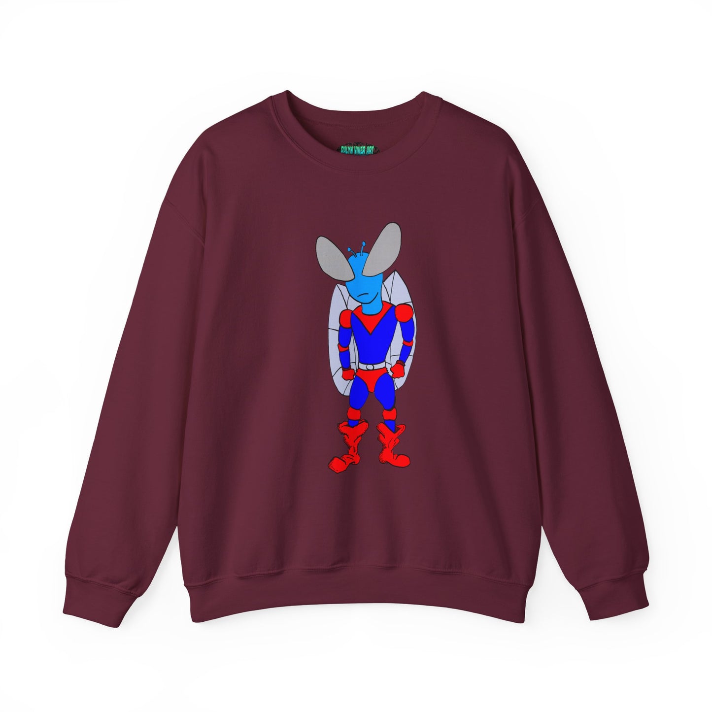 Superhero Agent 501 Unisex Heavy Blend™ Crewneck Sweatshirt