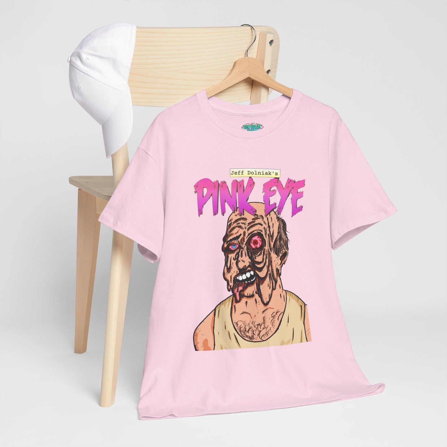 Pink Eye - Body Horror Illustration T-Shirt