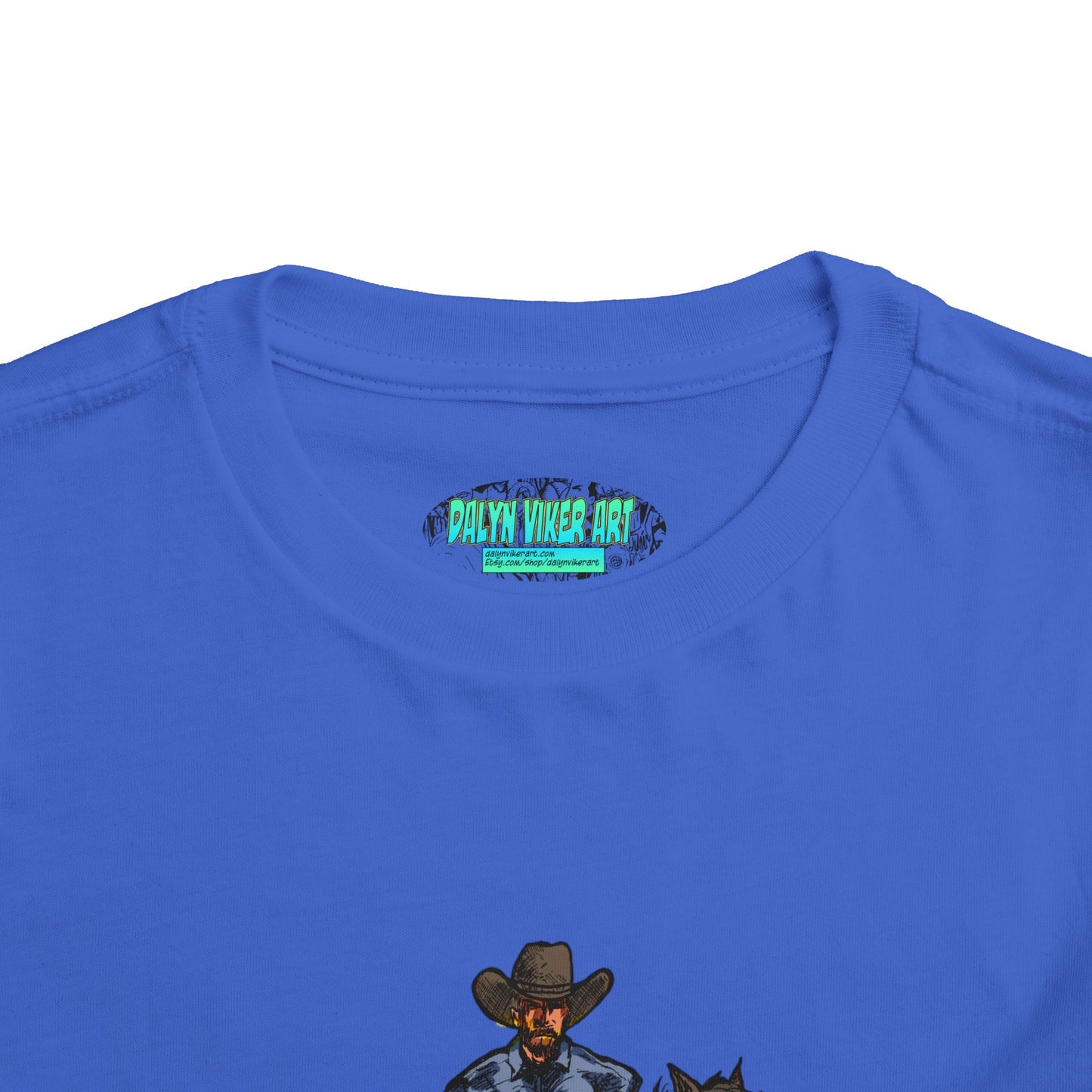 Cowboy on Horse Toddler Tee