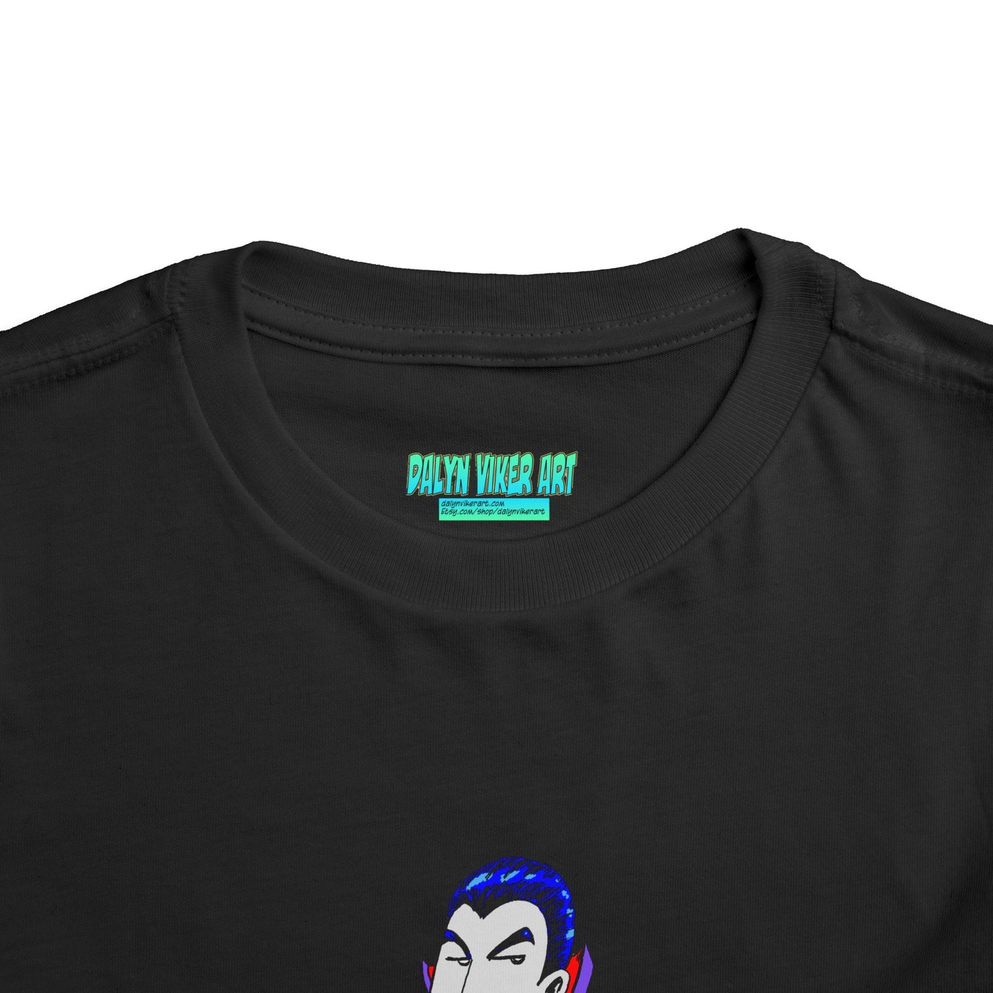 Toddler Tee — Cute Cartoon Vampire Graphic Shirt for Kids