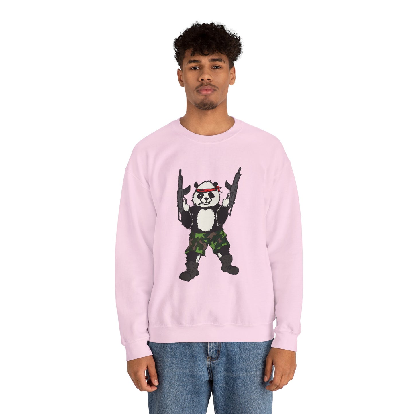 Panda Guns Crewneck Sweatshirt