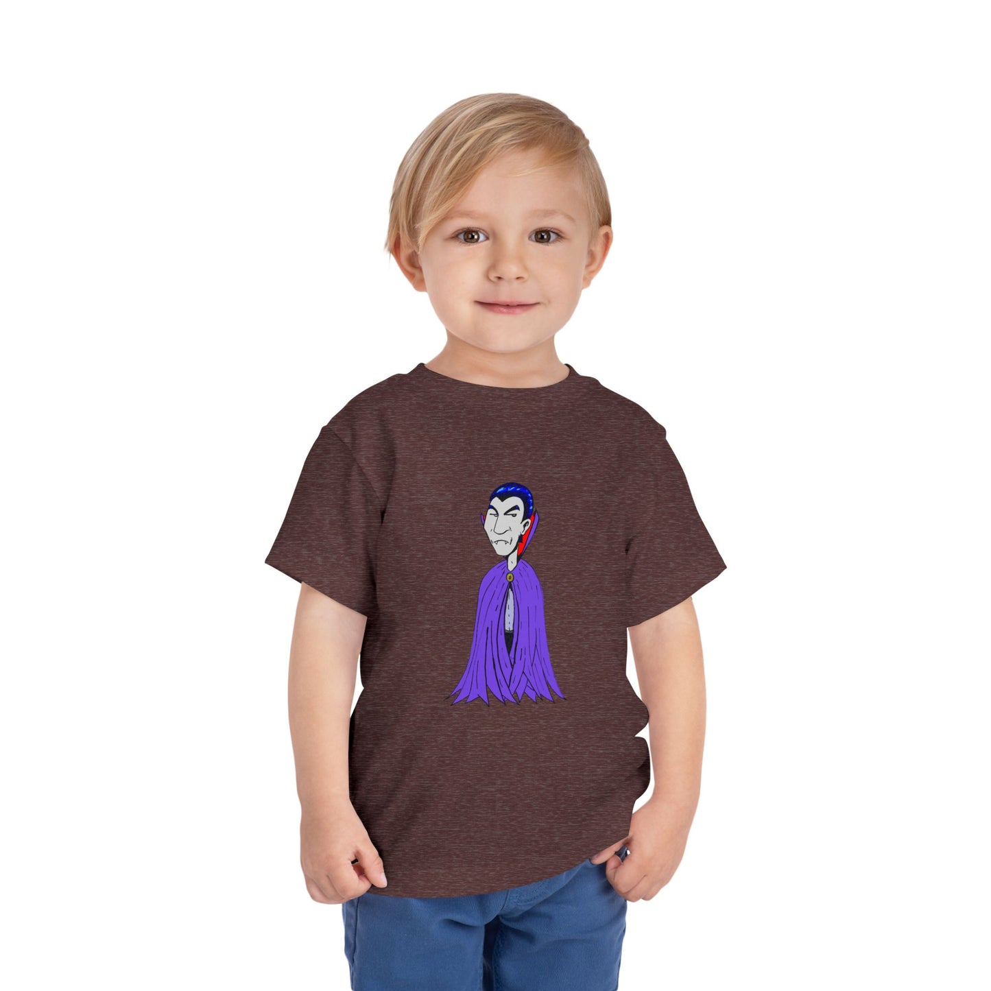 Toddler Tee — Cute Cartoon Vampire Graphic Shirt for Kids