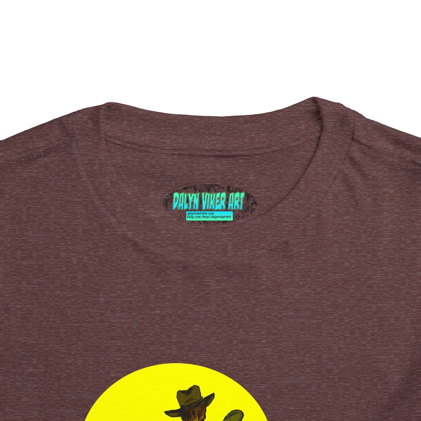 Toddler Tee — Colorful Cowboy Guitar Kids Shirt