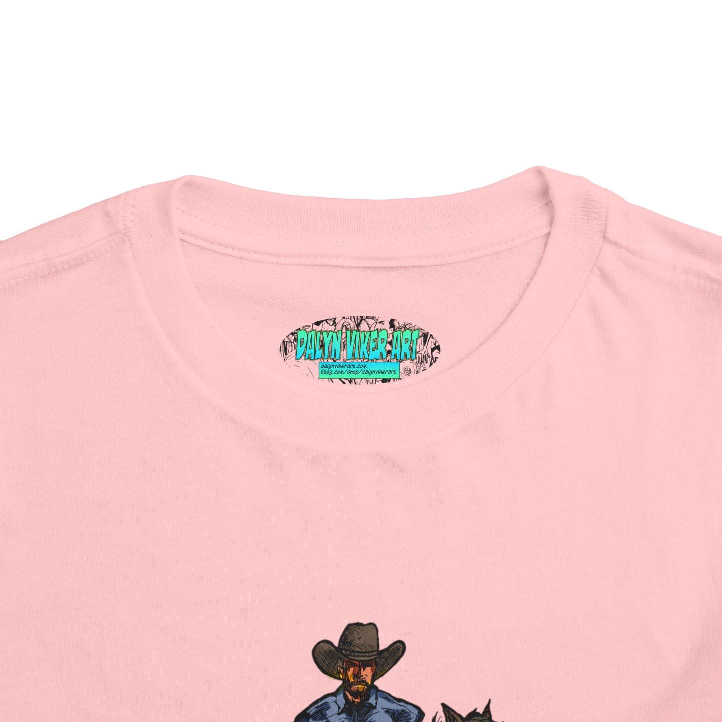 Cowboy on Horse Toddler Tee