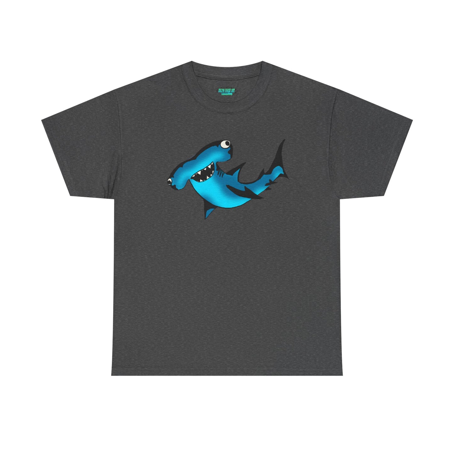 Funny Shark Unisex Heavy Cotton Tee - Perfect Summer Casual Wear