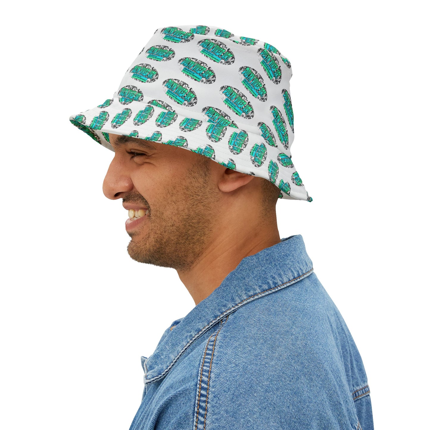 DALYN VIKER ART Trendy Graphic Bucket Hat - Perfect for Summer Style