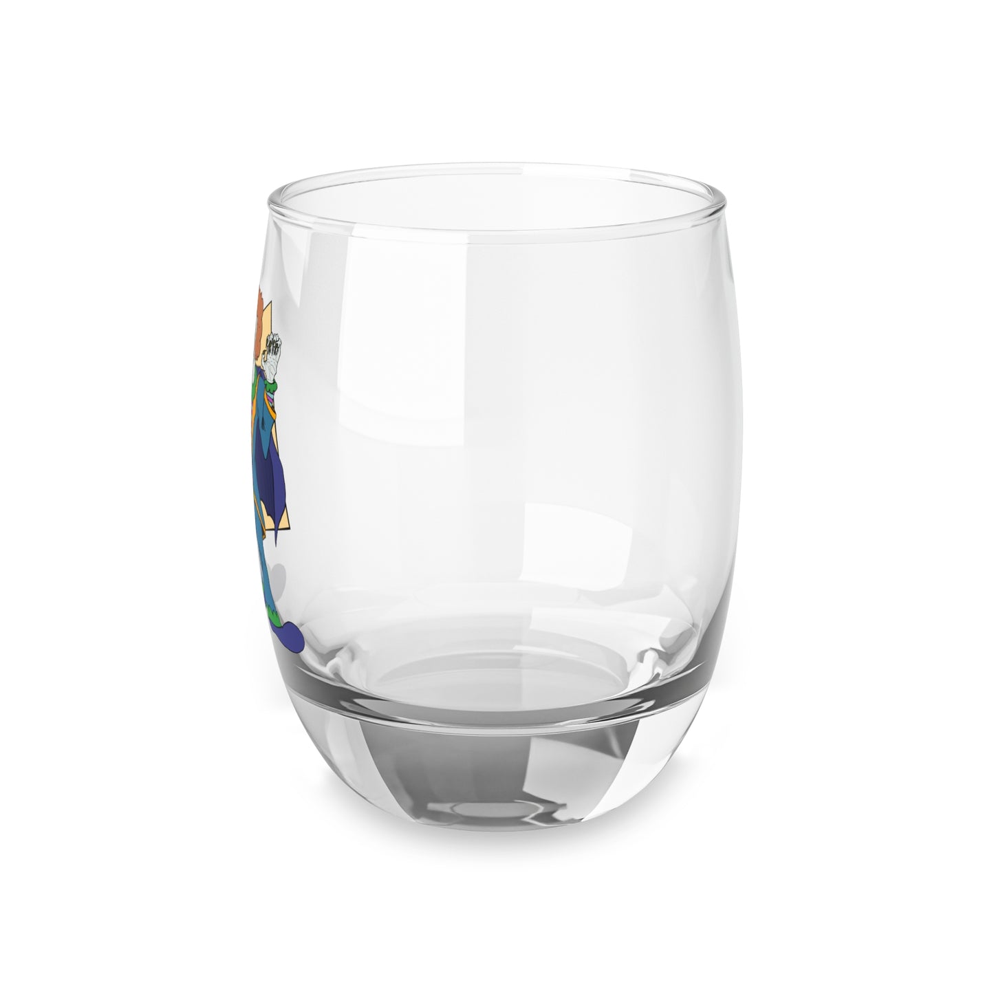 Vampire Clown Whiskey Glass