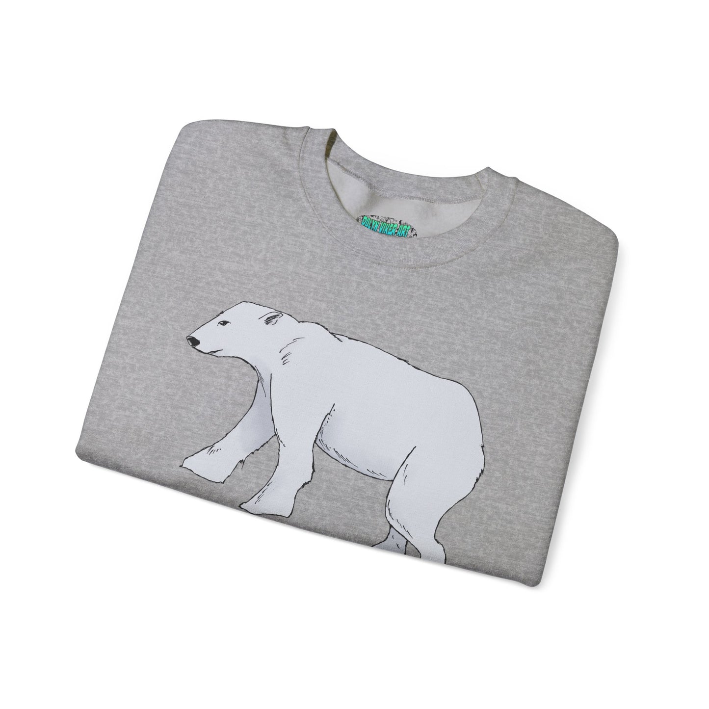 Cozy Polar Bear Crewneck Sweatshirt
