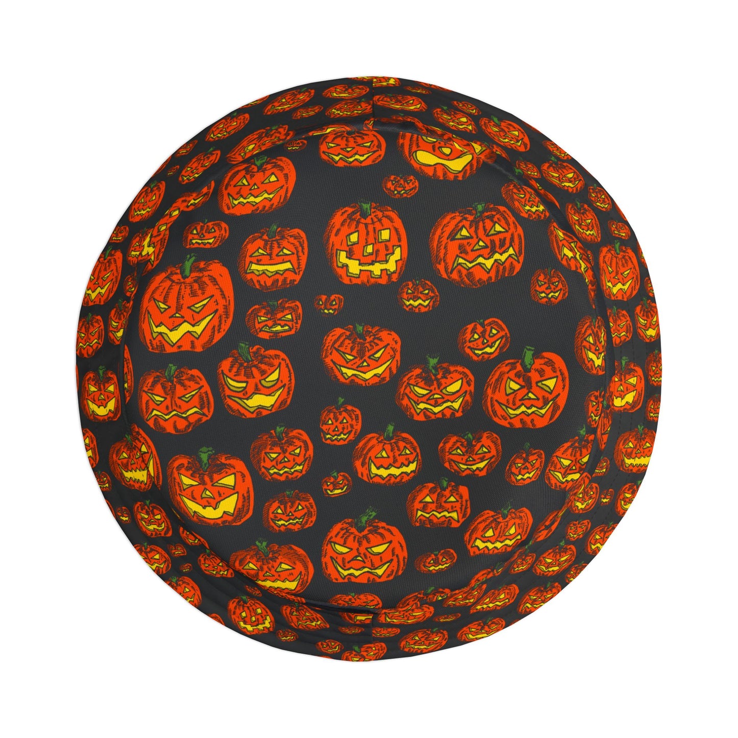 Halloween Pumpkin Bucket Hat, Festive Accessory for Fall, Trick or Treat Gear, Unisex Hat, Autumn Outdoor Fun, Spooky Style
