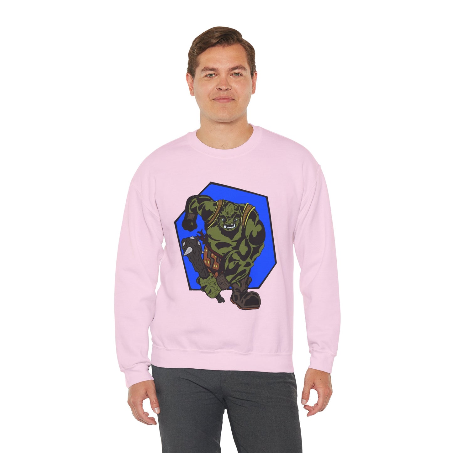 Rampaging Ogre Crewneck Sweatshirt for Marvel Fans