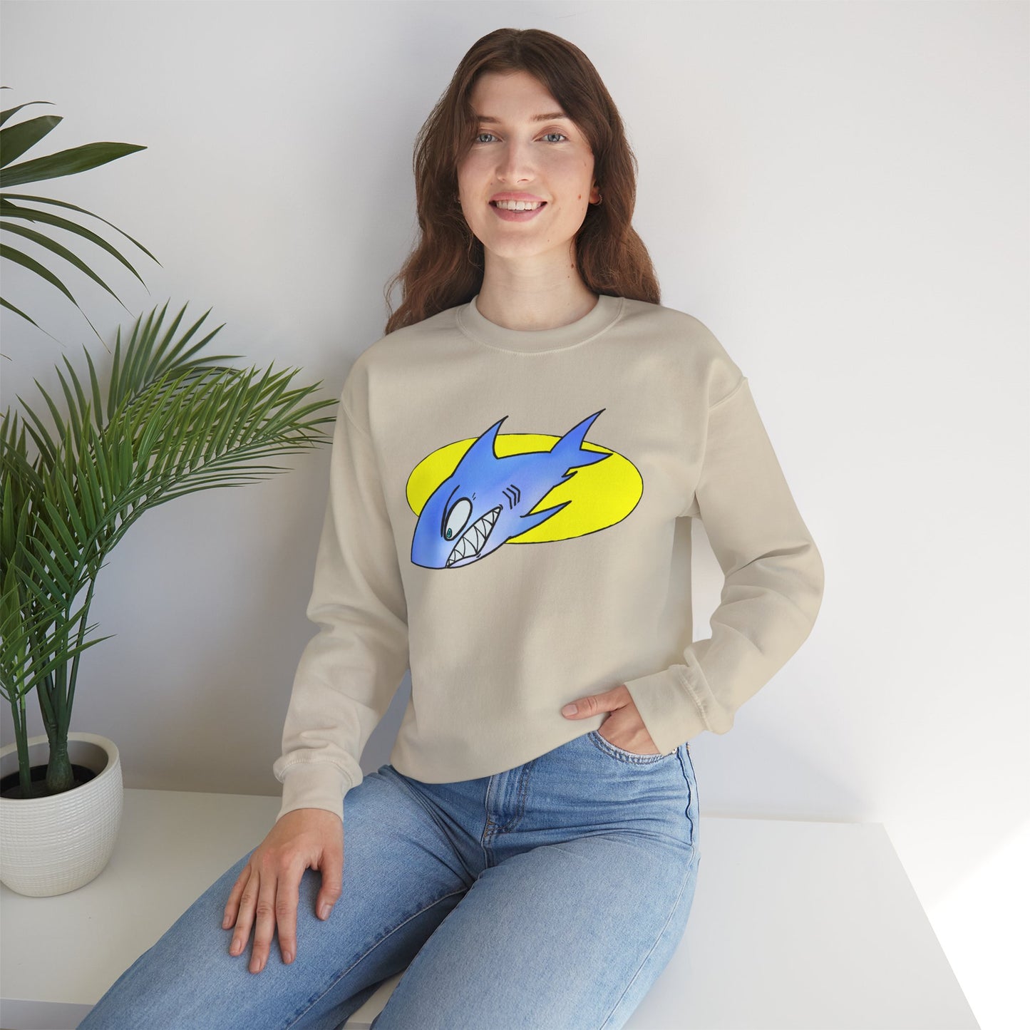 Shark Graphic Unisex Sweatshirt