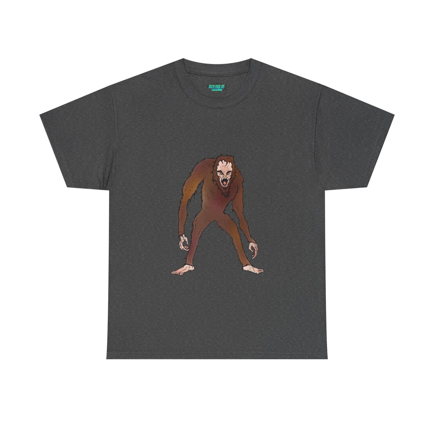 Bigfoot Sketch T‑Shirt — Retro Sasquatch Graphic Tee