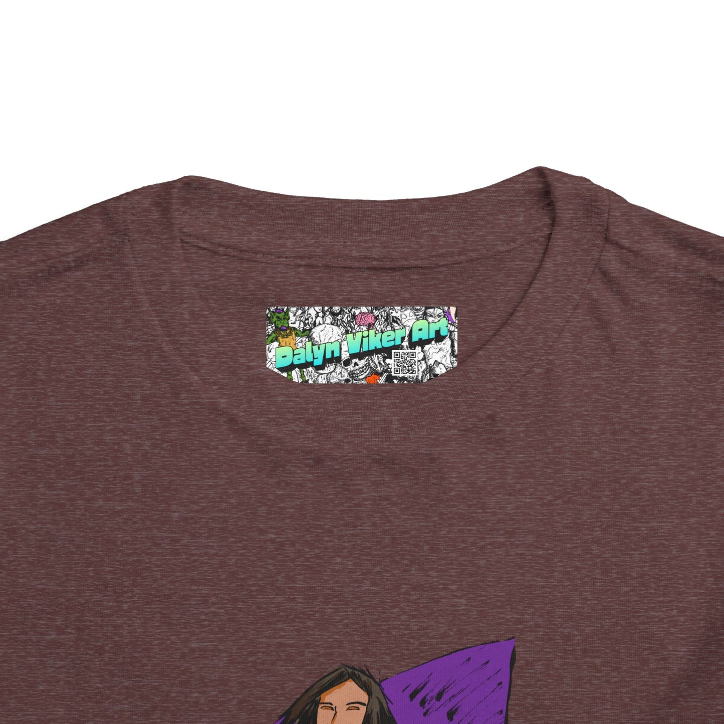 Toddler Tee — Rock Star Guitarist Graphic Kids Shirt