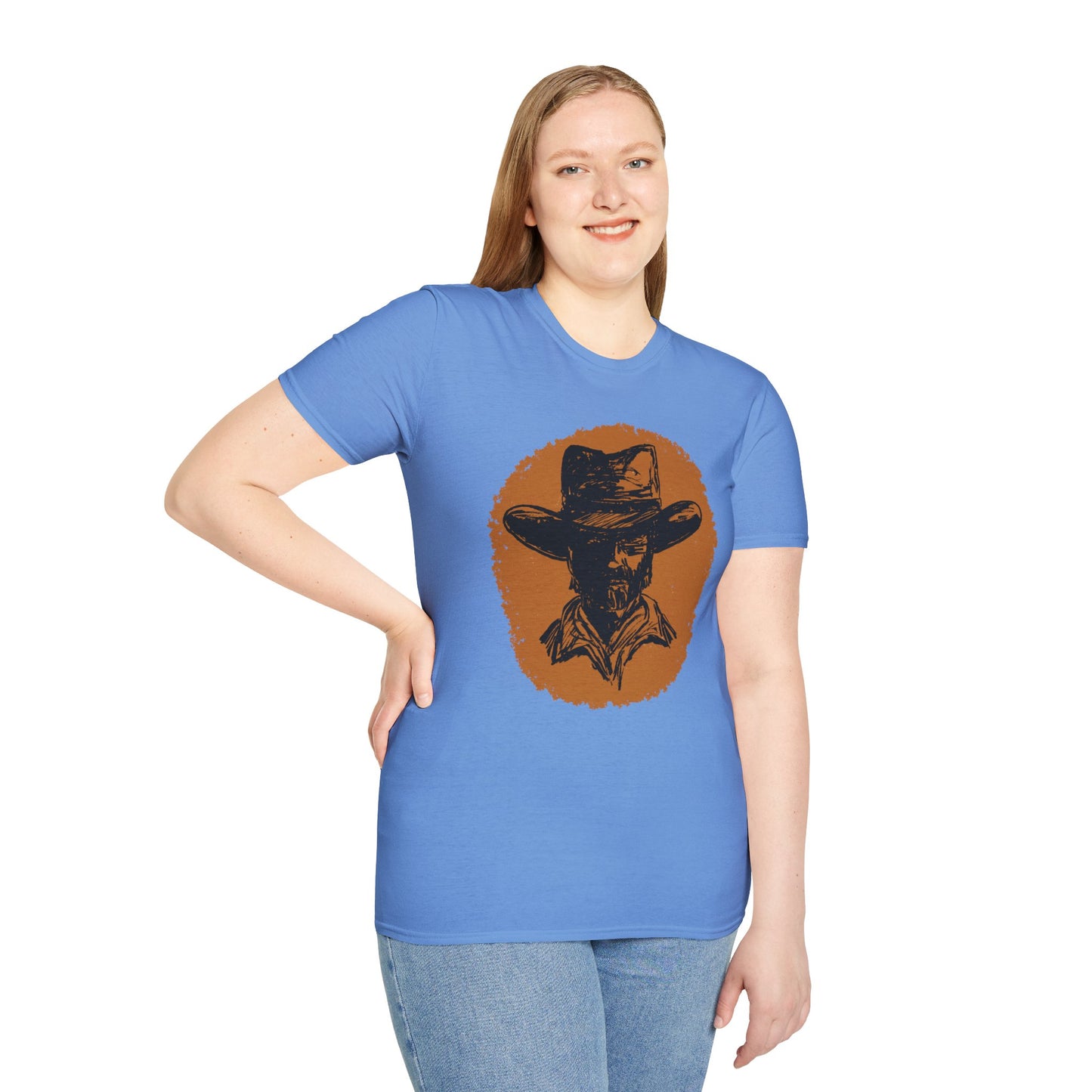 Southwest Cowboy Unisex T-Shirt - Western Rancher Design