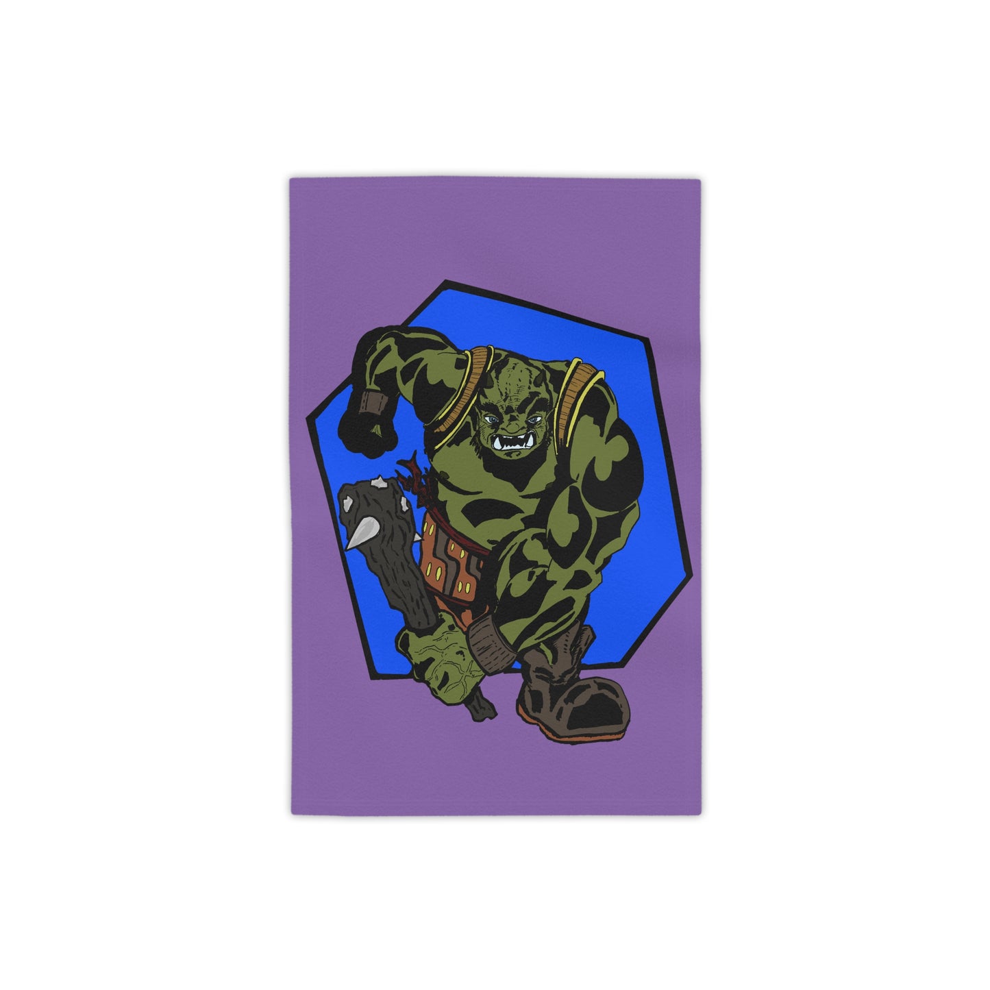 Running Ogre Beach Towel