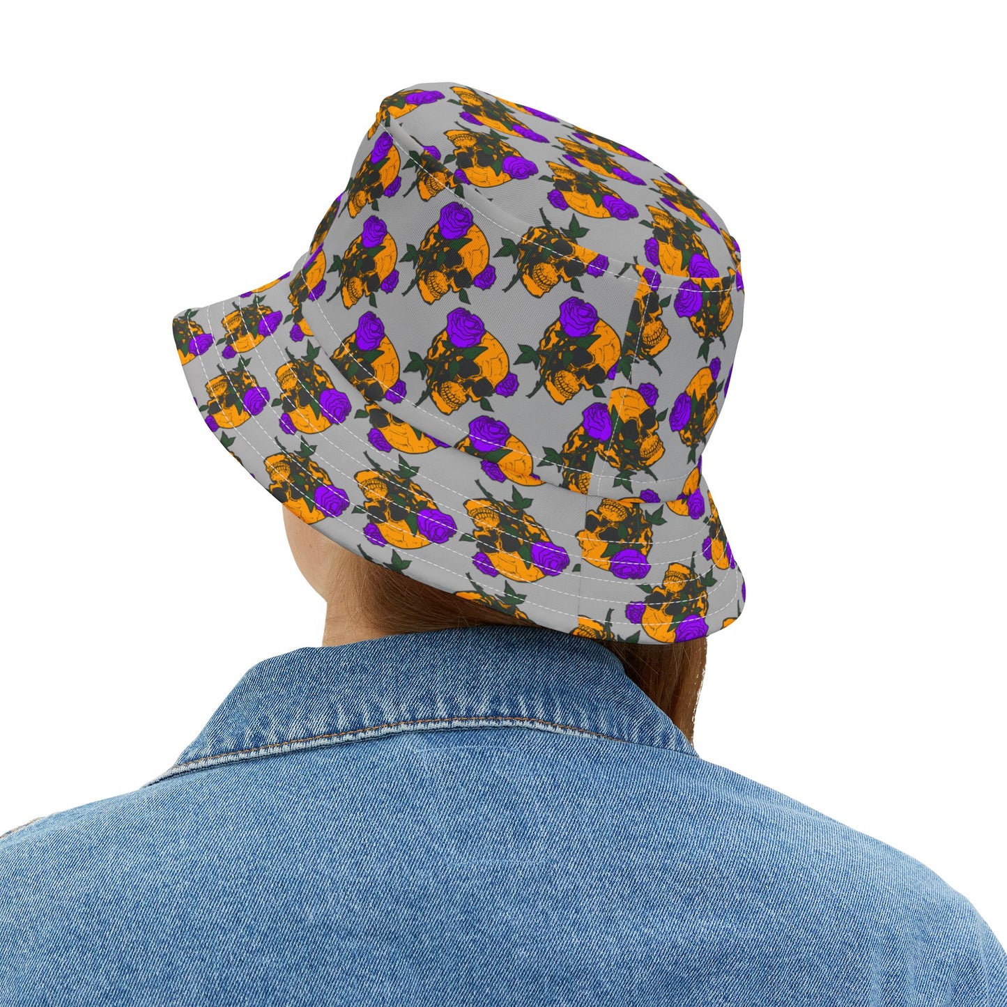 Floral Print Bucket Hat | Trendy Summer Accessory, Gift for Her, Festivals, Beachwear, Outdoor Style
