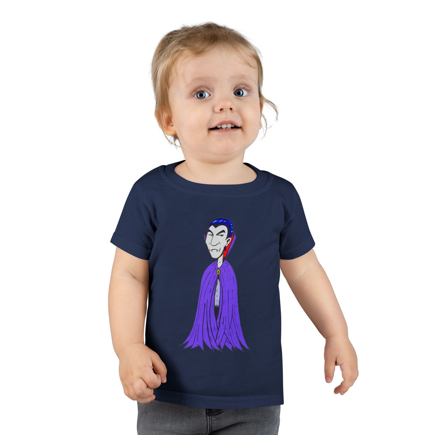 Vampire Kids T-Shirt — Cute Cartoon Vampire Toddler Tee
