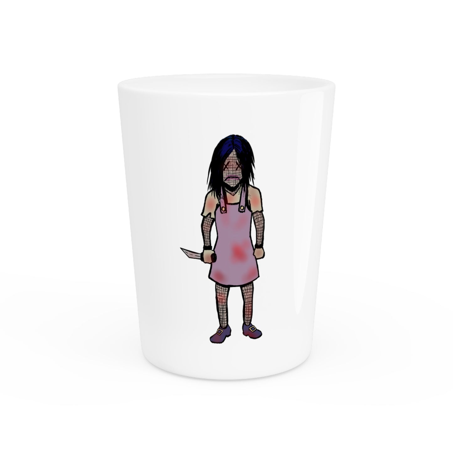 Spooky Horror Shot Glass - Perfect for Halloween Parties, Gag Gifts, or Themed Decor