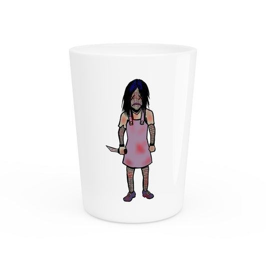 Spooky Horror Shot Glass - Perfect for Halloween Parties, Gag Gifts, or Themed Decor