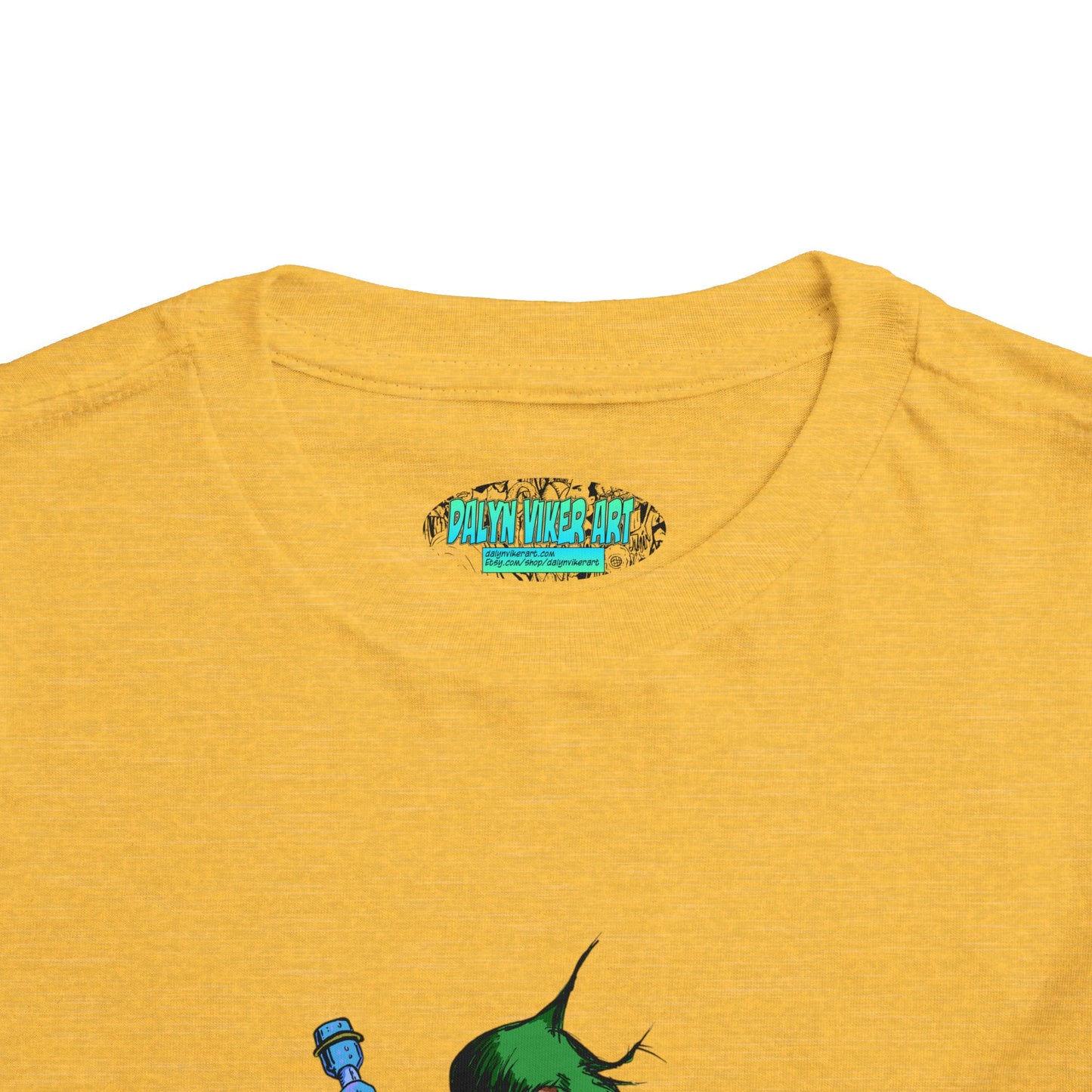 Toddler Tee — Colorful Space Hero Graphic