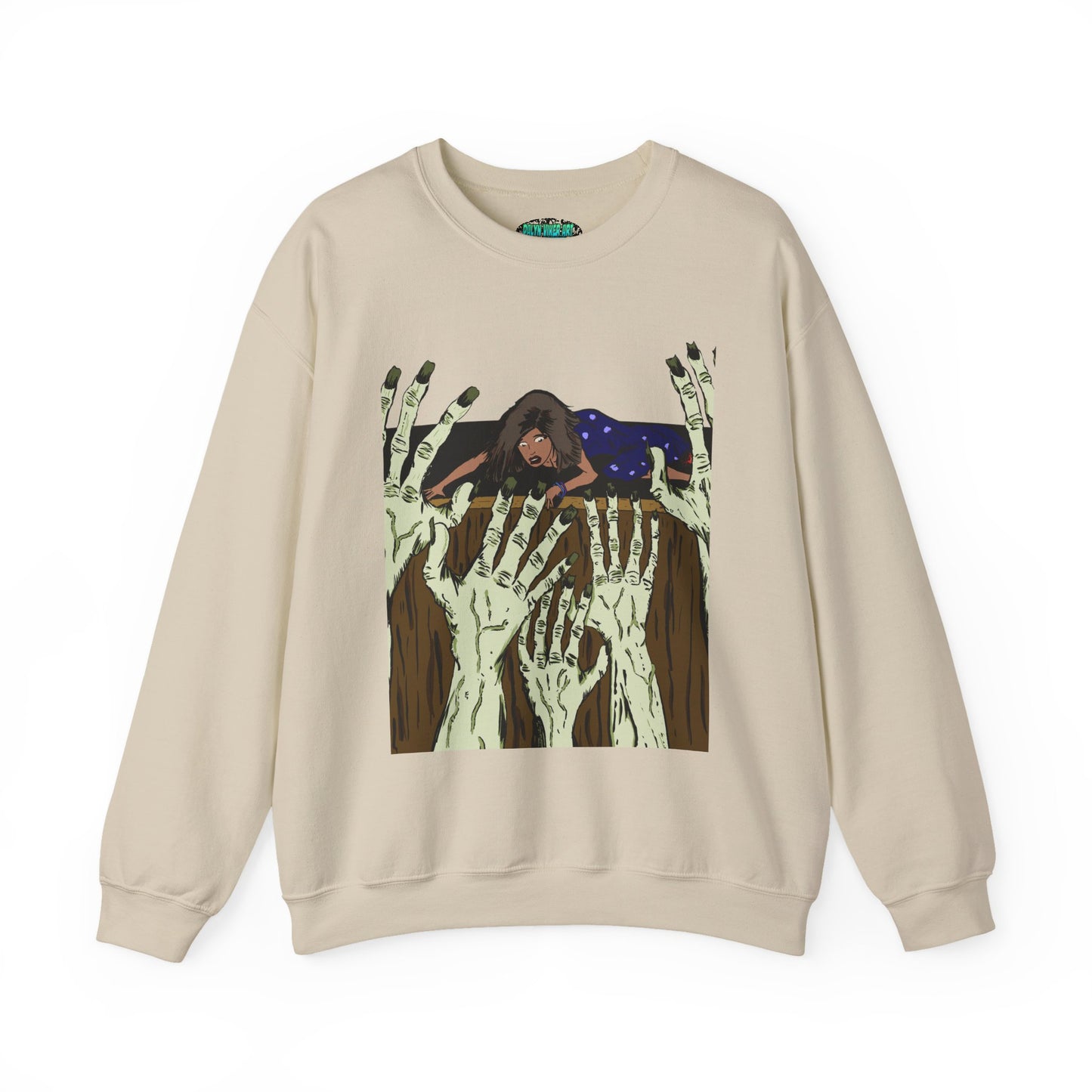 Haunting Hands Crewneck Sweatshirt - Unisex Heavy Blend™