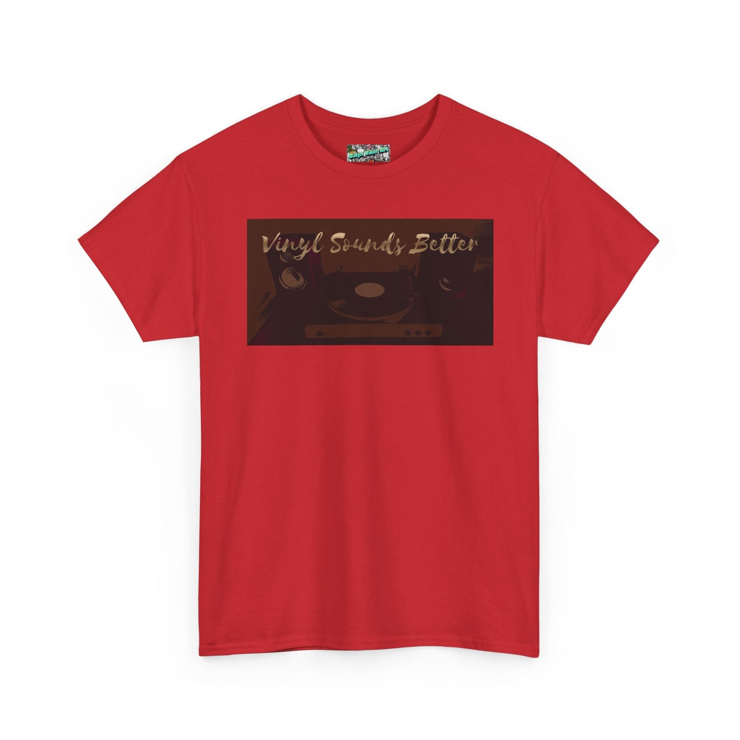 Vinyl Sounds Better T-Shirt — Retro Record Player Tee for Music Lovers