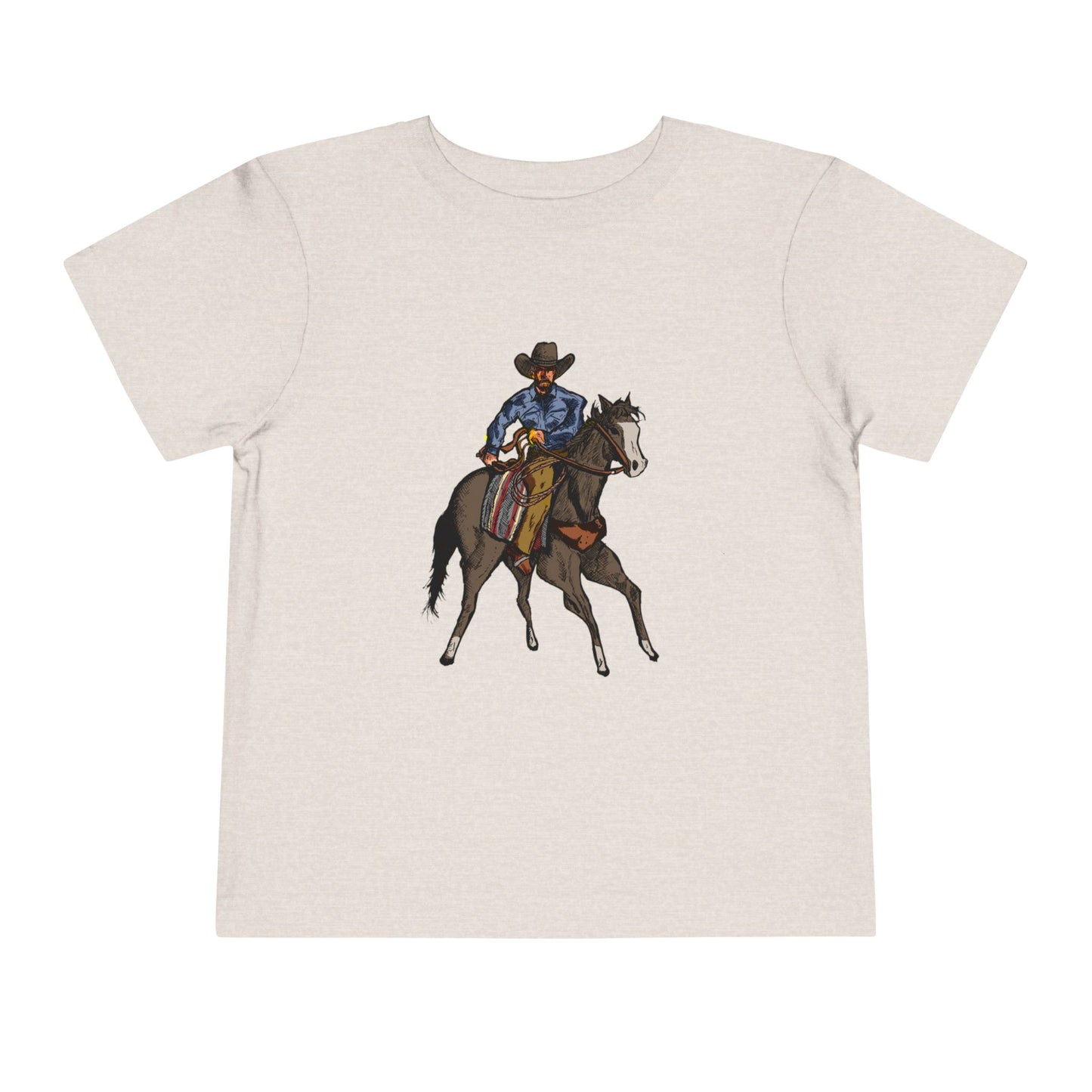 Cowboy on Horse Toddler Tee
