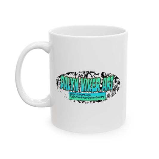 Dalyn Viker Art Colorful Ceramic Coffee Mug