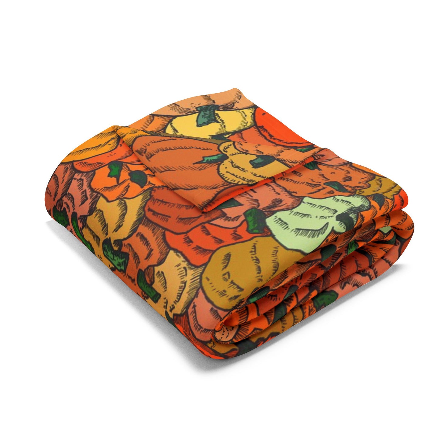 Pumpkin Spice Arctic Fleece Blanket