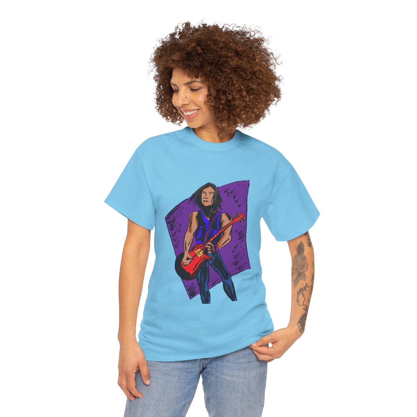 Rockstar Graphic Tee, Music Lover Shirt, Unisex Cotton T-Shirt, Gift for Musicians, Festival Outfit