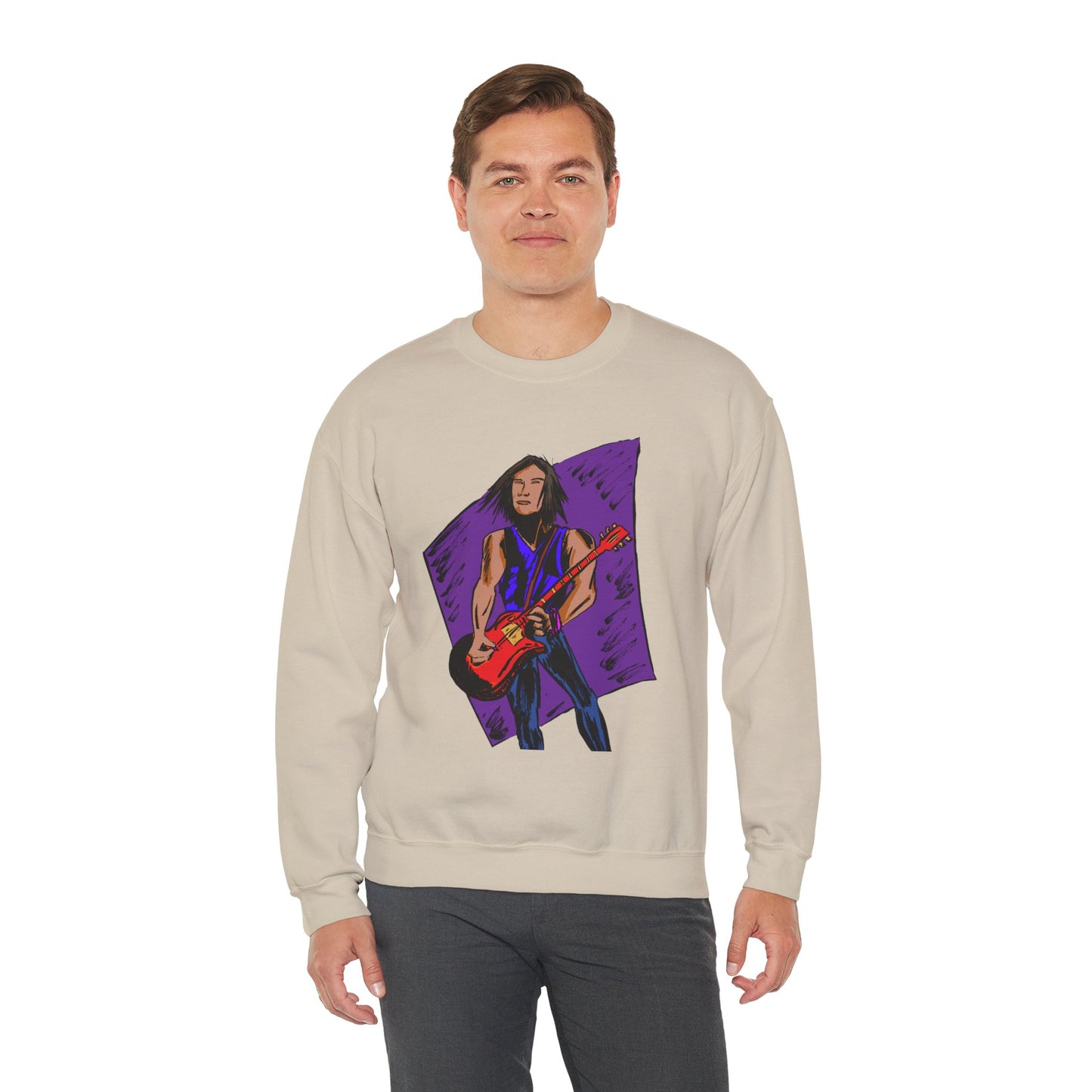 Rock Star Vintage Crewneck Sweatshirt