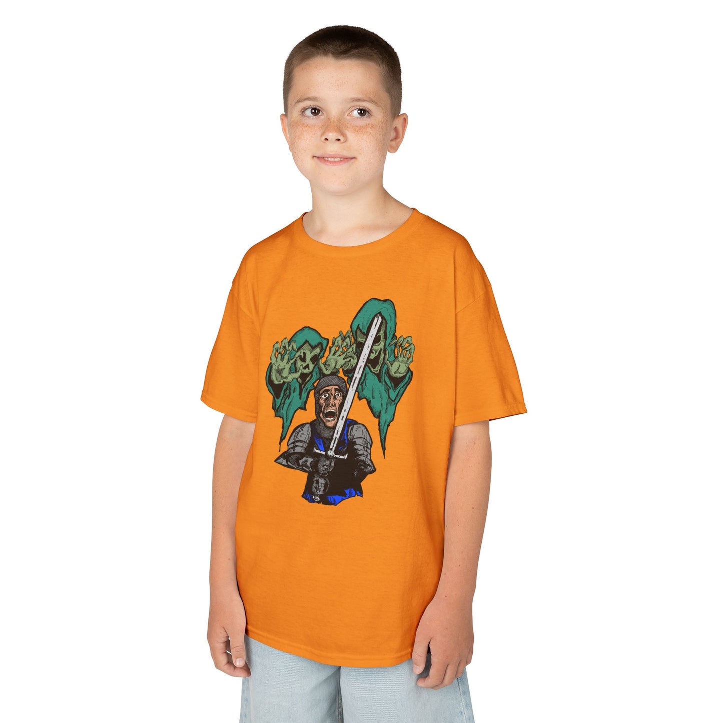 Knight Fright - Kids Knight Graphic Tee - Adventure Awaits!