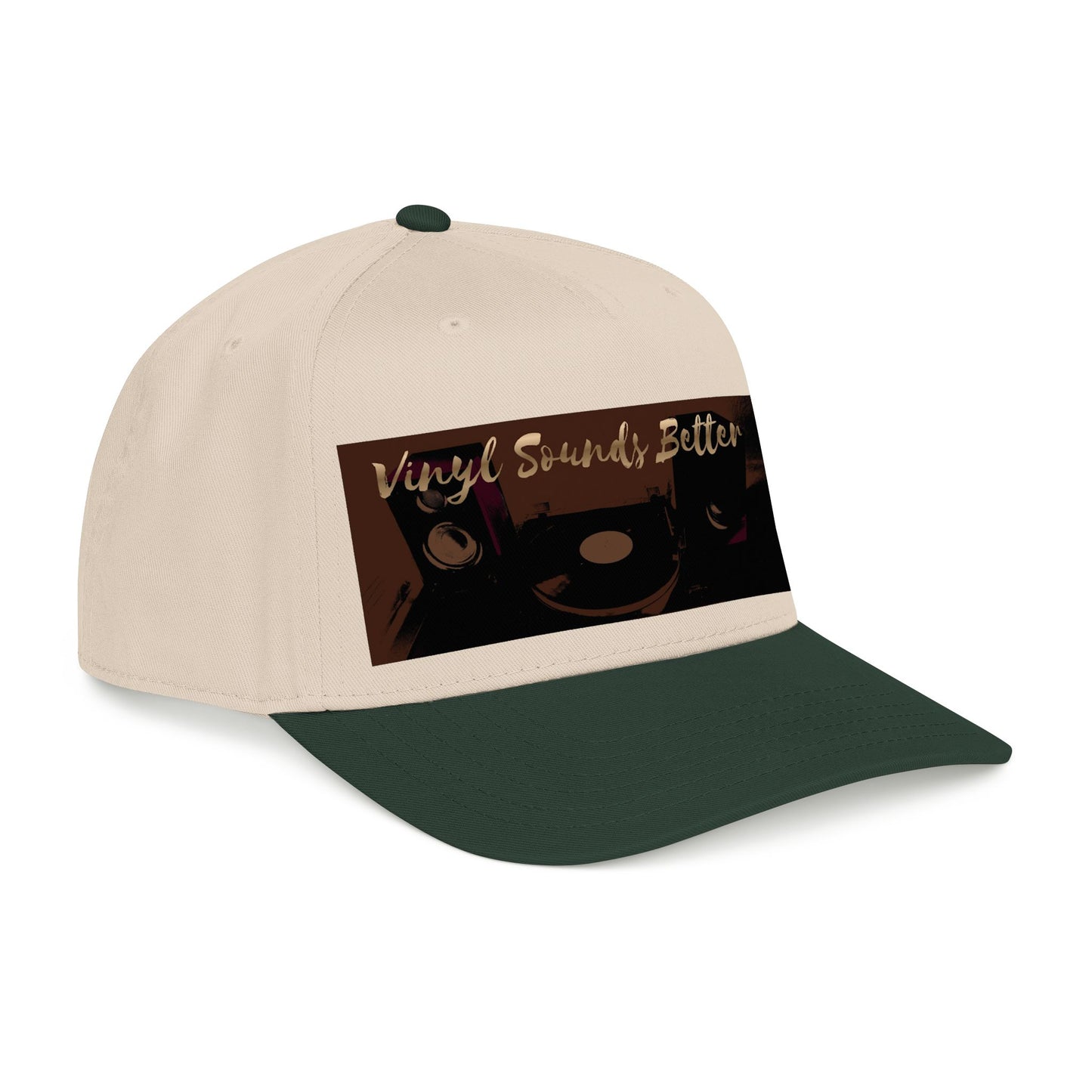Vinyl Sounds Better - Mid Profile Baseball Cap