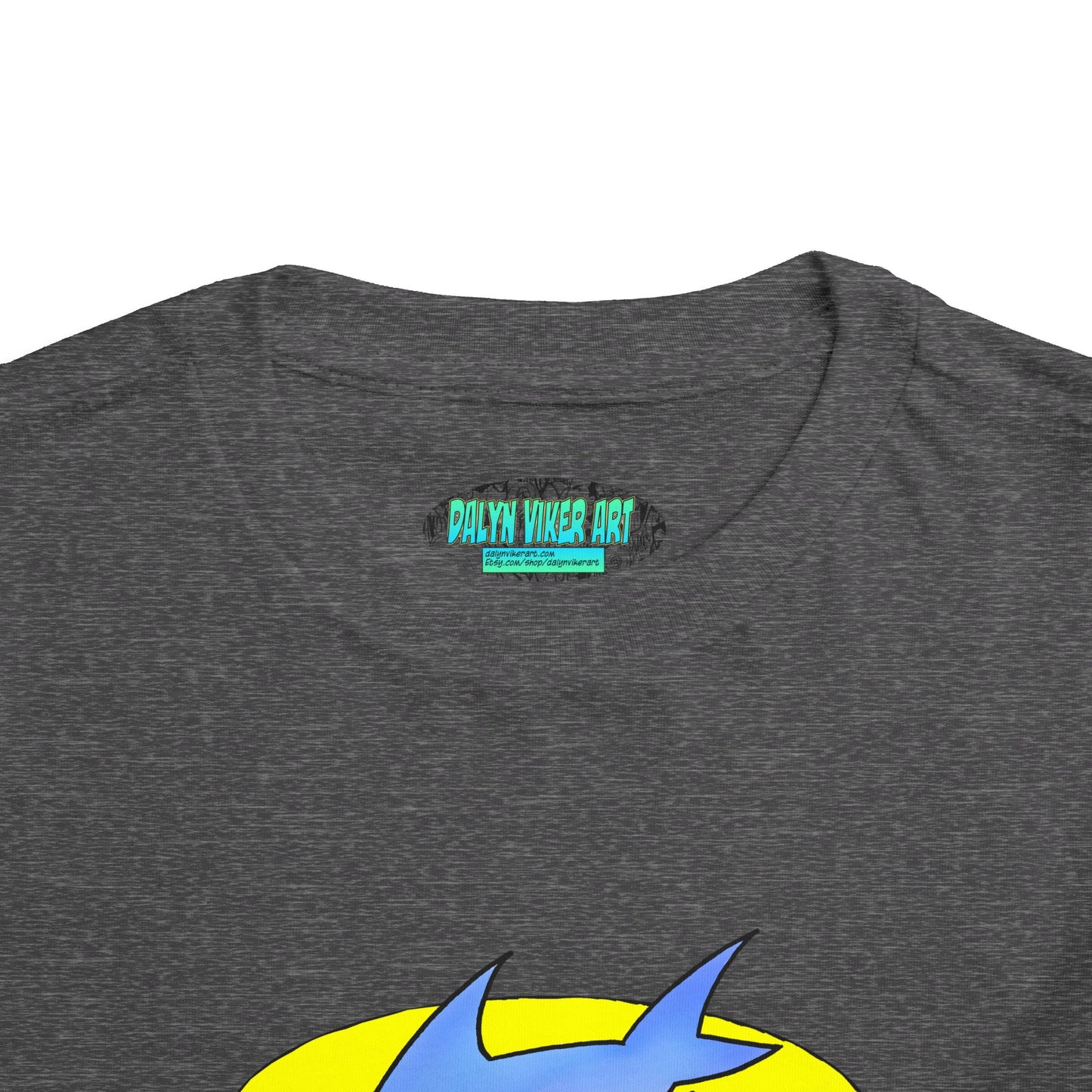 Toddler Shark Tee — Cute Blue Shark Graphic Kids Shirt