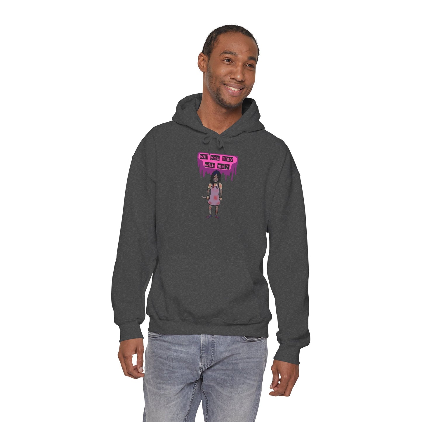 Cool Graphic Unisex Hoodie with Dripping Design, Stylish Sweatshirt, Casual Fashion, Streetwear Gift, Cozy Pullover
