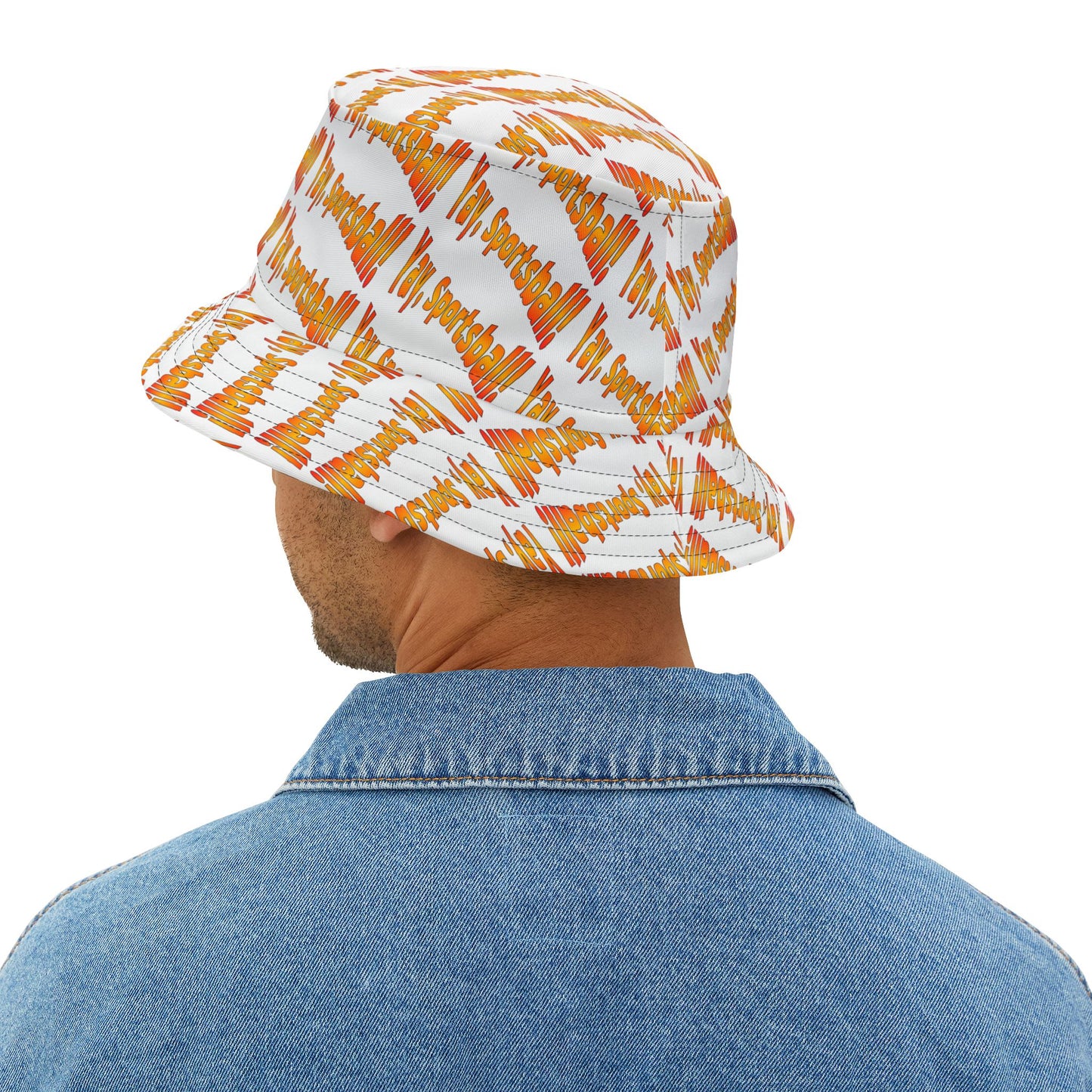 Yay Sportsball Bucket Hat for Gamers & Sports Fans