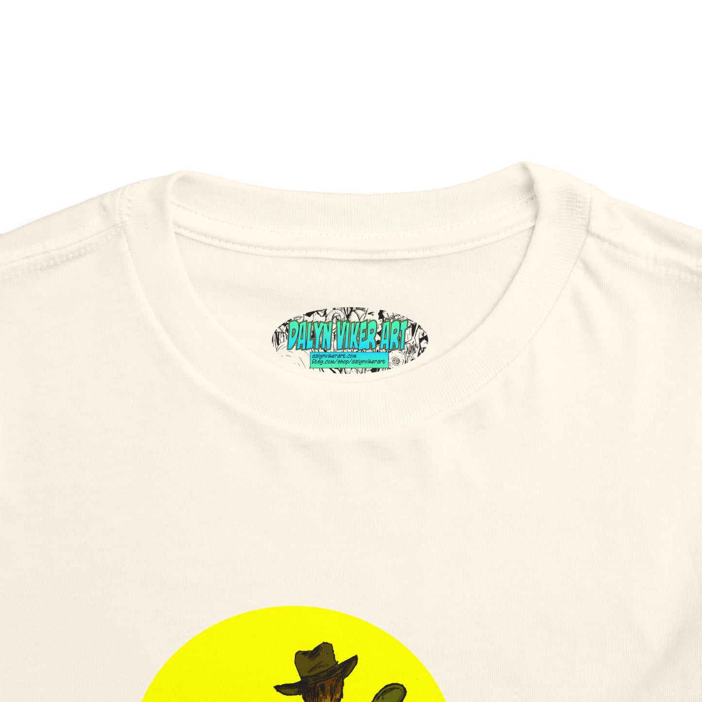 Toddler Tee — Colorful Cowboy Guitar Kids Shirt