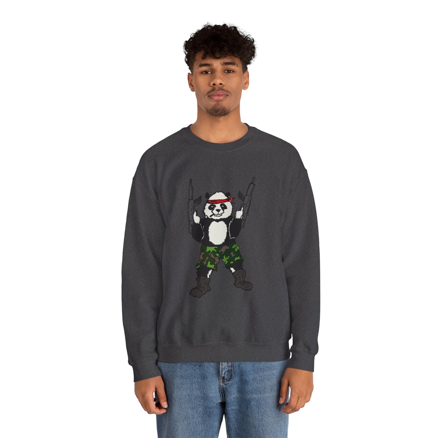 Panda Guns Crewneck Sweatshirt