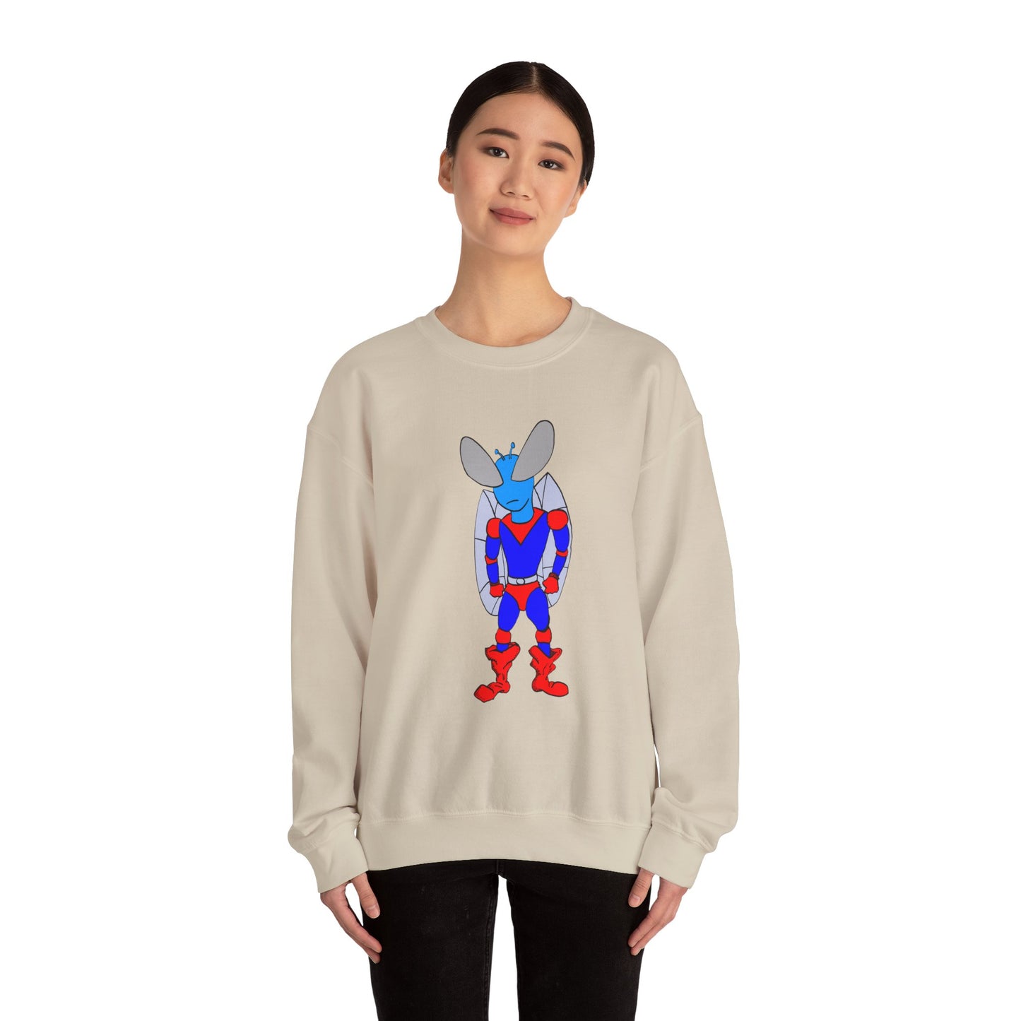Superhero Agent 501 Unisex Heavy Blend™ Crewneck Sweatshirt