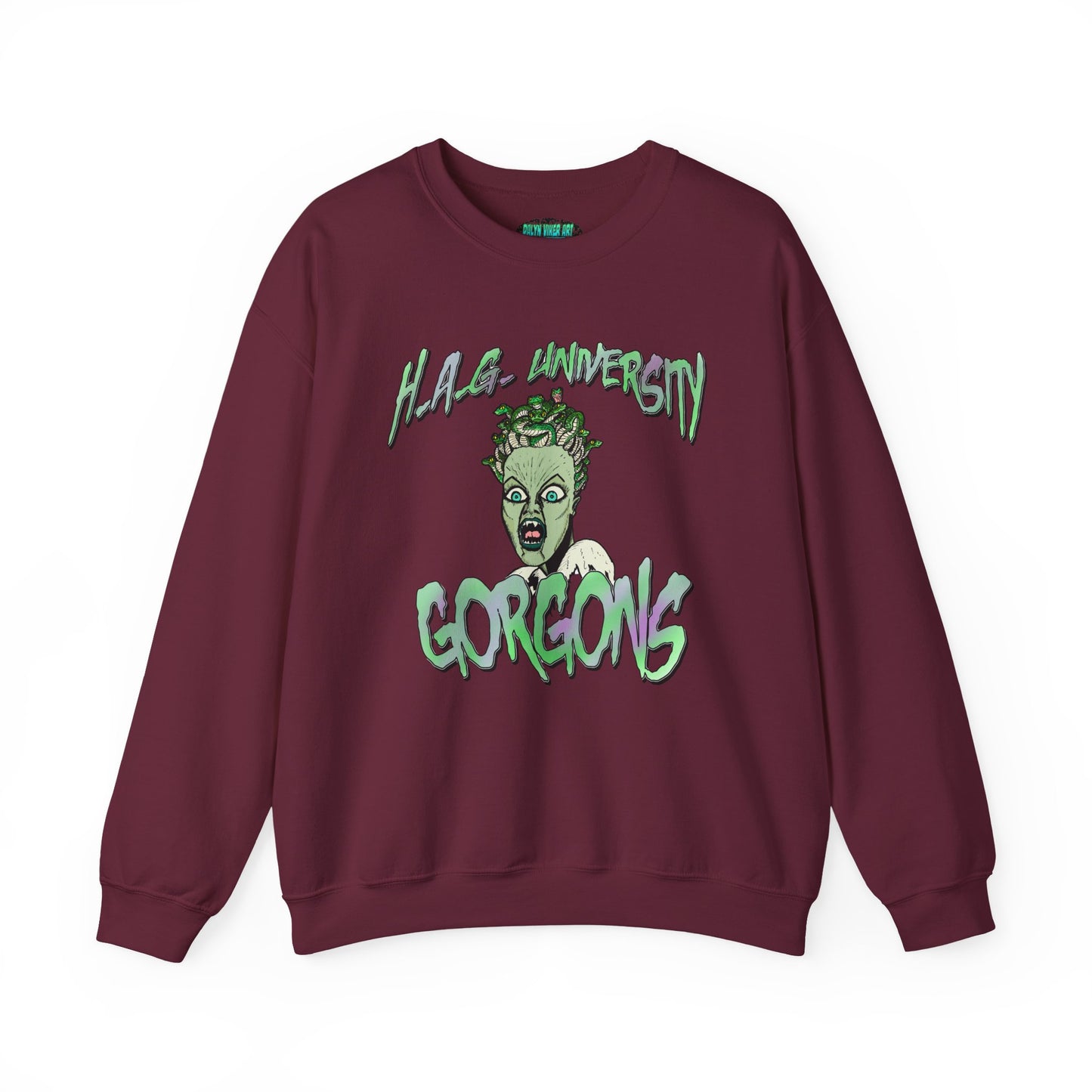 HAG University GORGONS Crewneck Sweatshirt – Unisex Heavy Blend