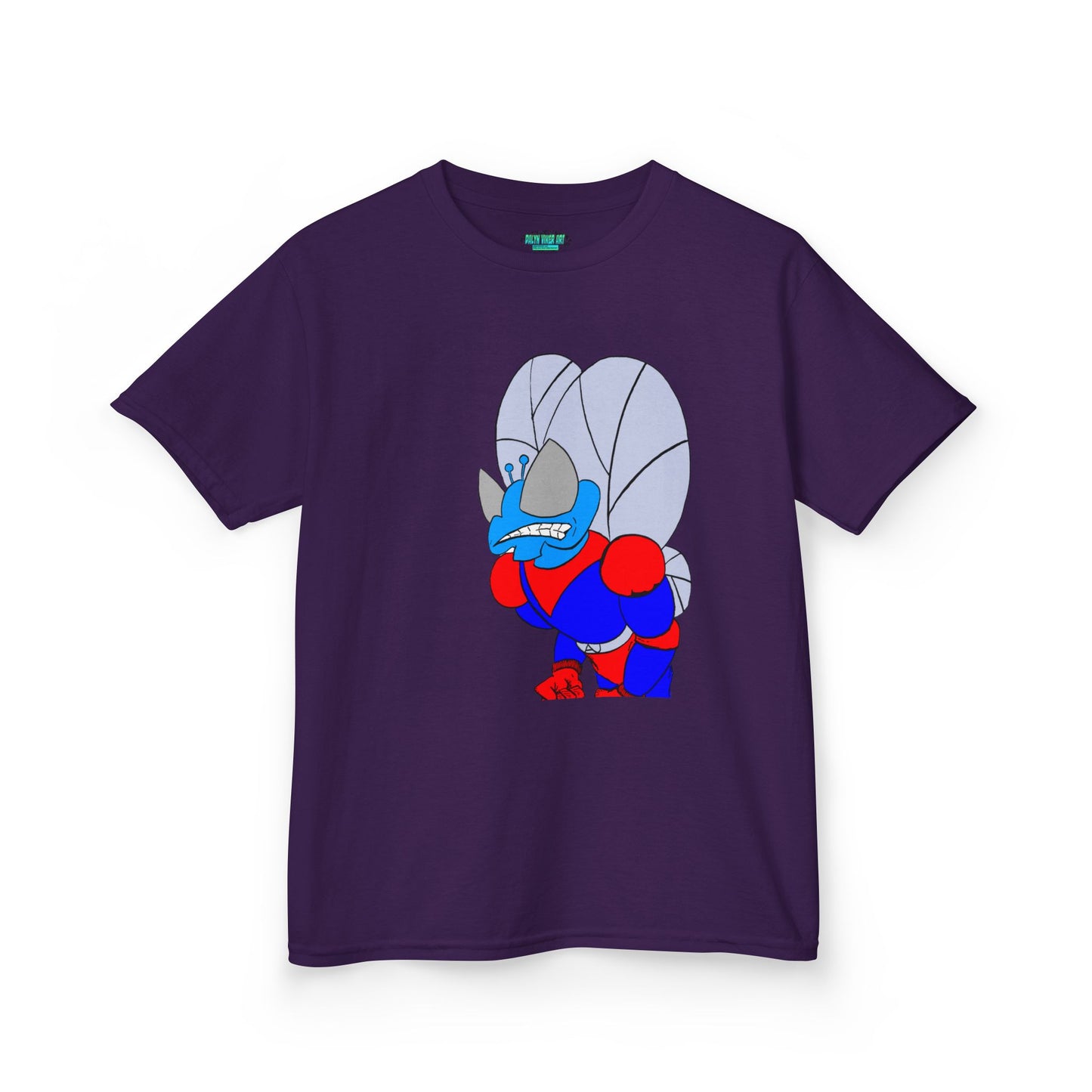 The Astound Astro-Fly - Ready for the Next Case - Playful Cartoon Kids Tee - Fun and Colorful Design