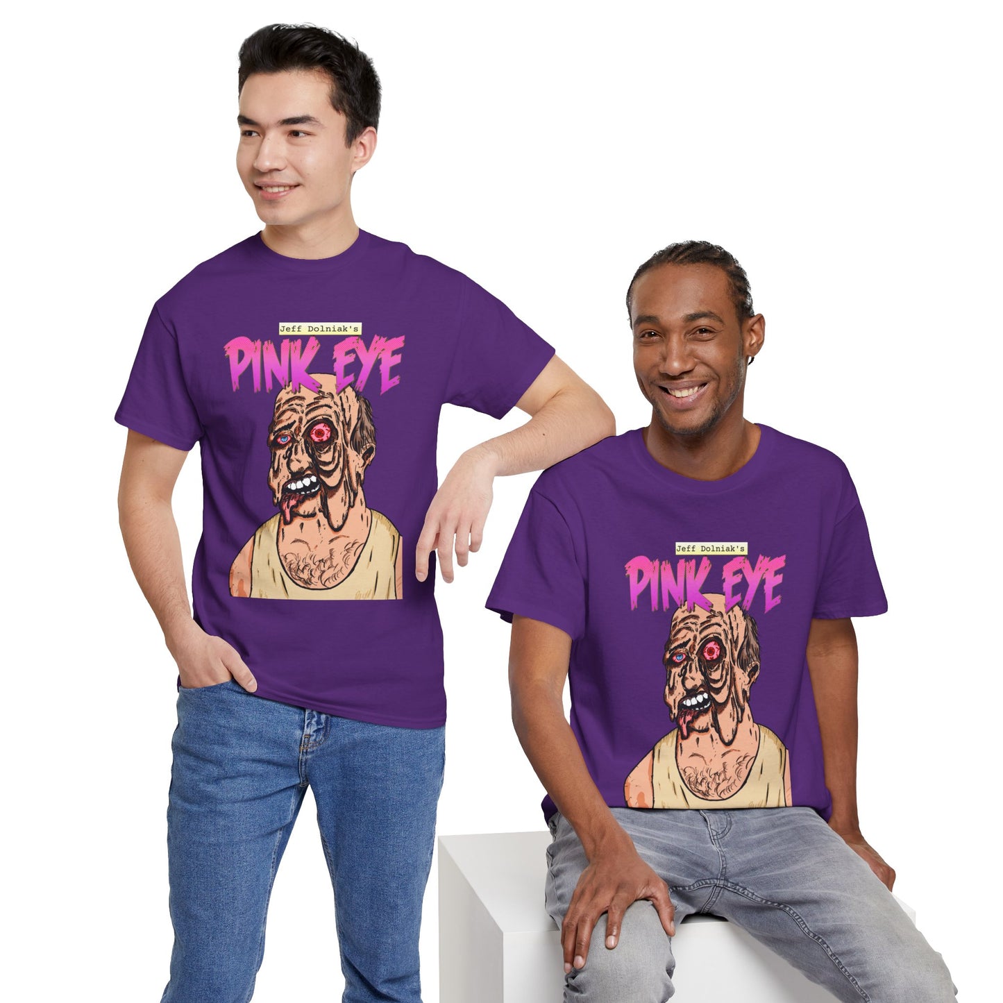 Pink Eye - Body Horror Illustration T-Shirt