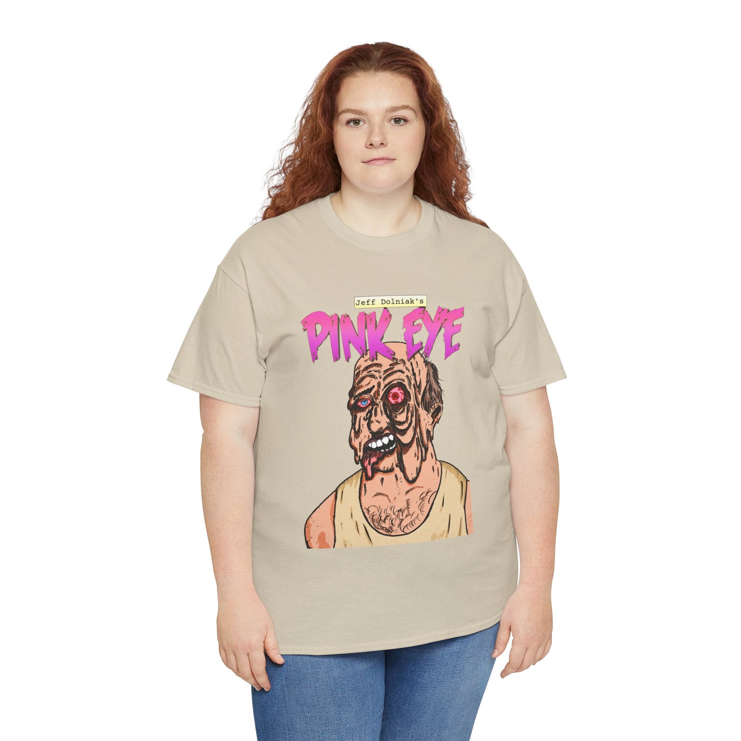 Pink Eye - Body Horror Illustration T-Shirt