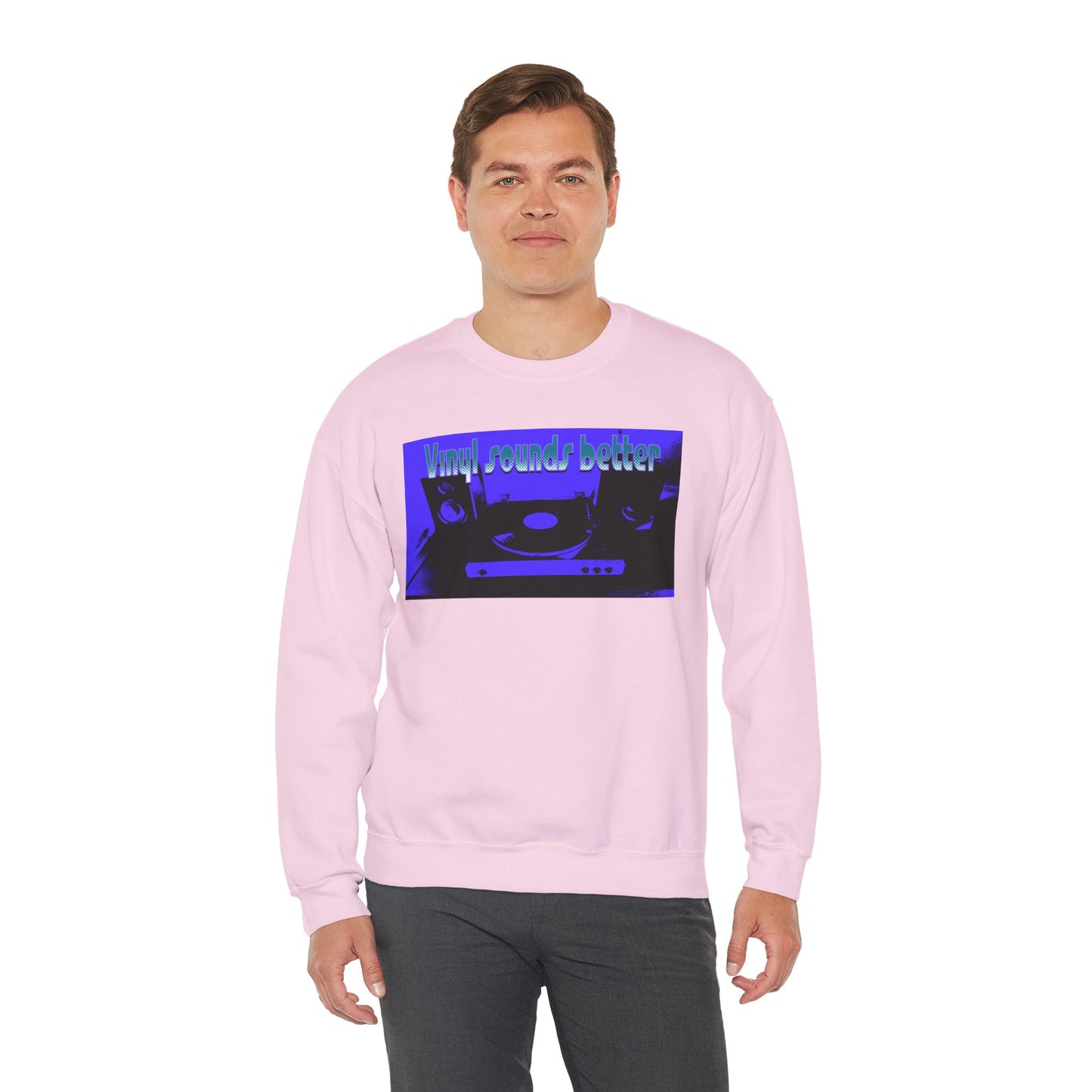 Vinyl Sounds Better Crewneck Sweatshirt