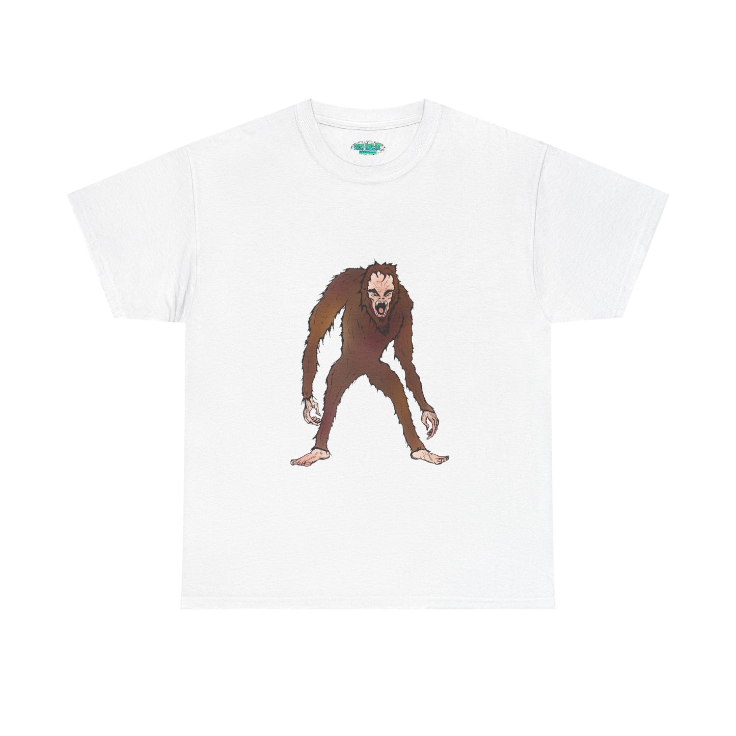 Bigfoot Sketch T‑Shirt — Retro Sasquatch Graphic Tee