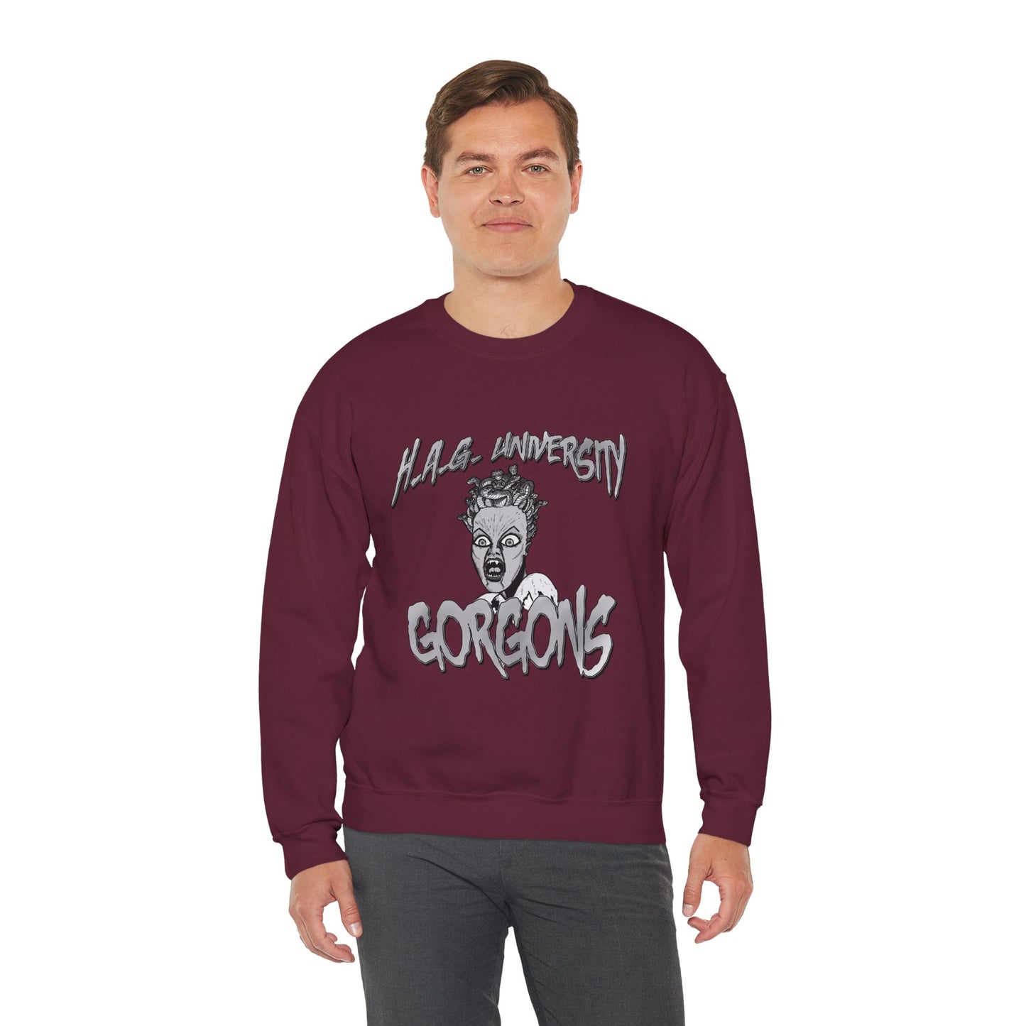 H.A.G. University Gorgons Crewneck Sweatshirt