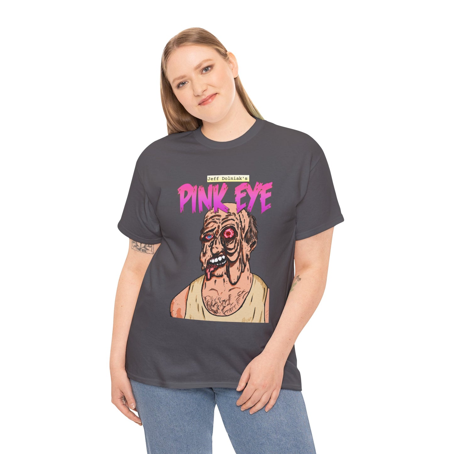 Pink Eye - Body Horror Illustration T-Shirt