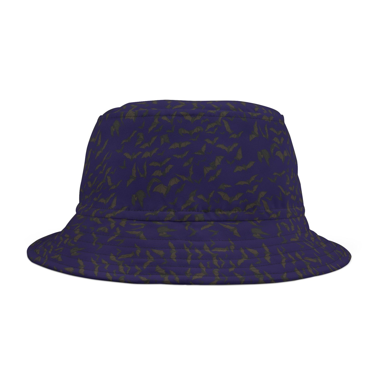 Nighttime Bats Bucket Hat, Trendy Sun Hat for Summer, Funky Outdoor Accessory, Perfect for Festivals, Travel and Beach Days